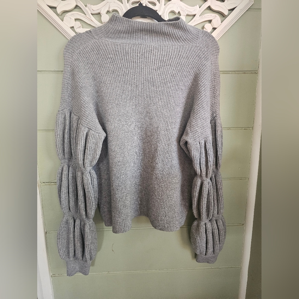 Unique Gray Sweater - image 1